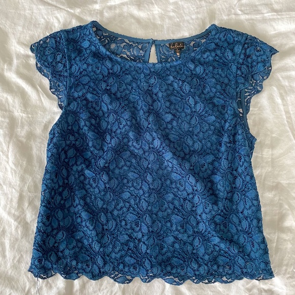 2/$40๐ CLOSET CLEAN OUT: Aritzia lace blouse - Picture 1 of 6